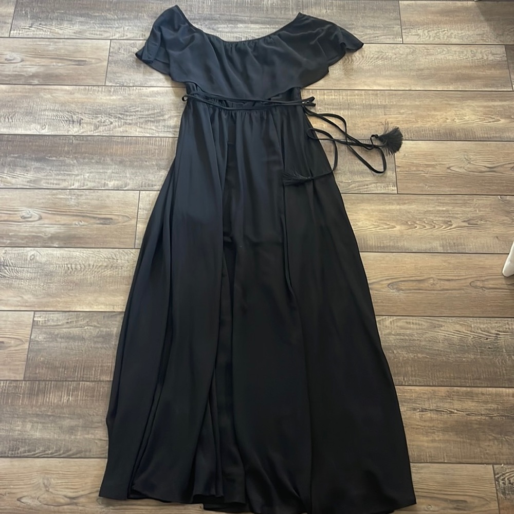 Black Off the Shoulder Dress
